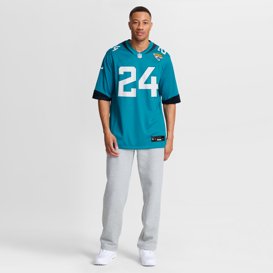 Chris Rodriguez Jr. Jacksonville Jaguars Teal Team Game Jersey