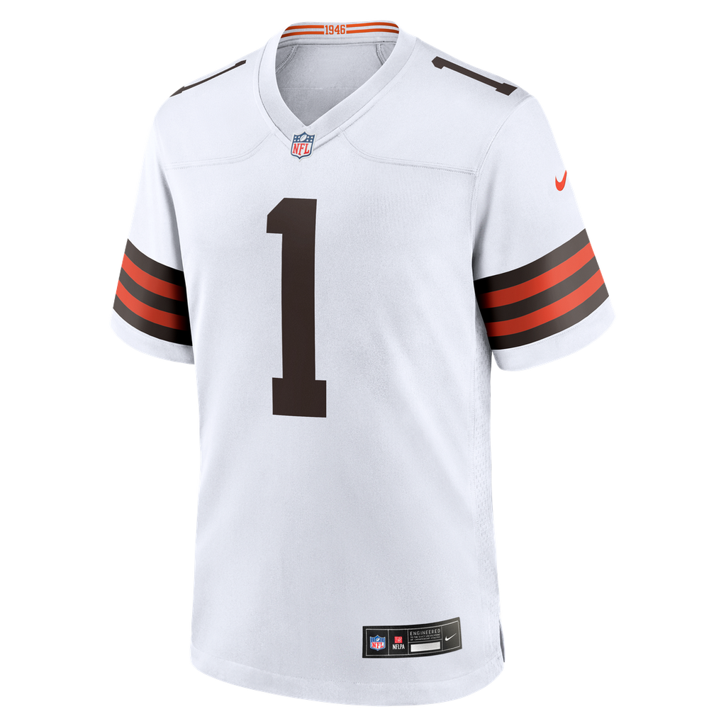 KC Concepcion Jr. Cleveland Browns Brown Alternate Game Jersey