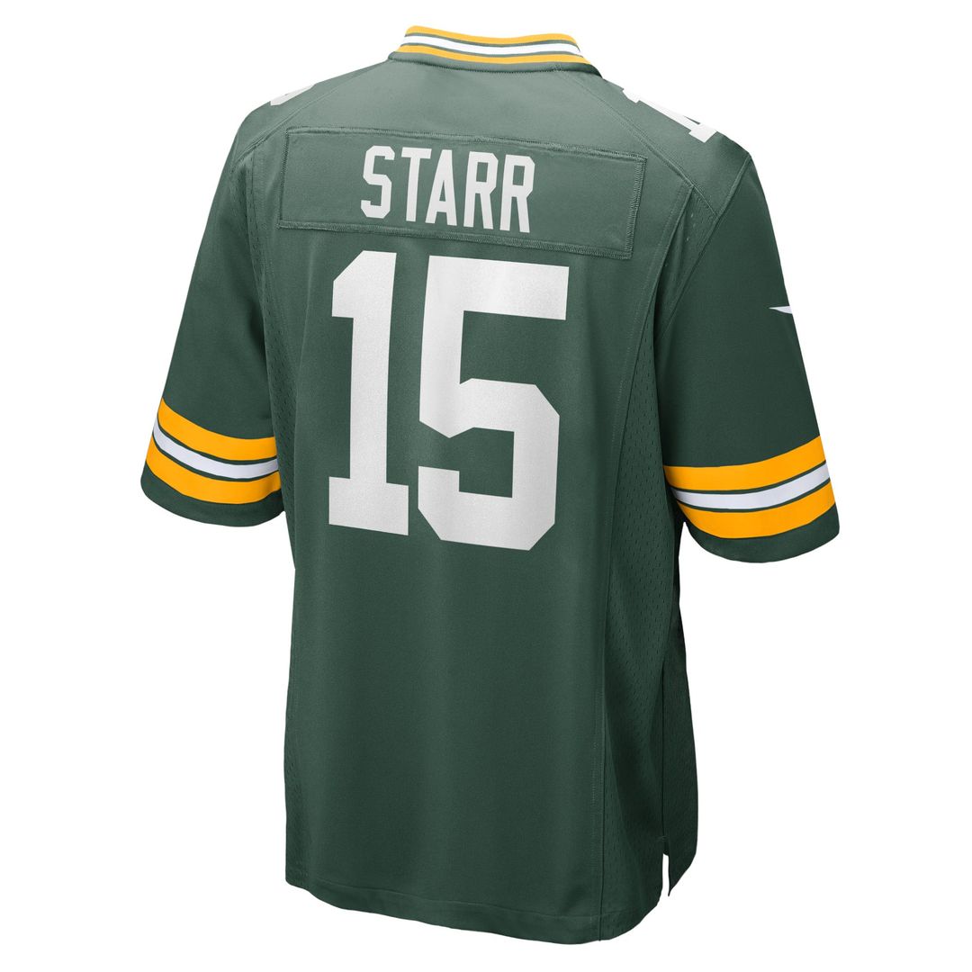 Bart Starr Green Bay Packers Green Retired Player Game Jersey