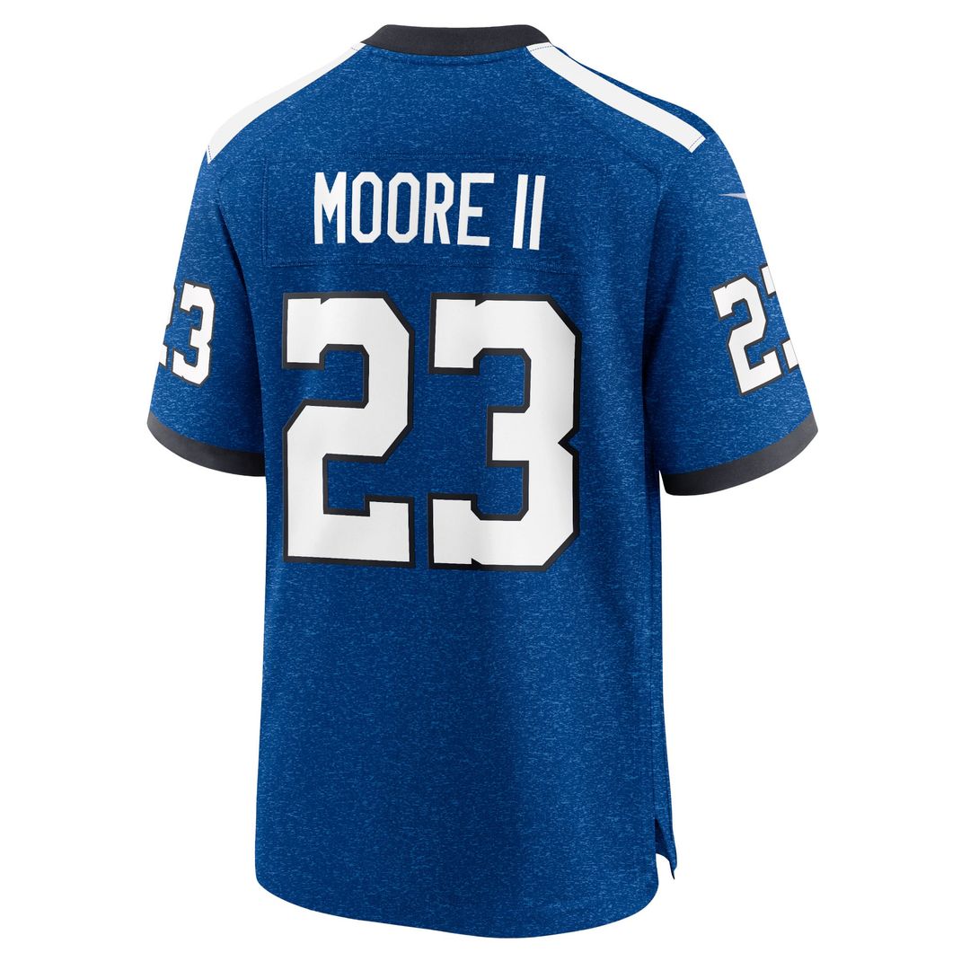 Kenny Moore II Indianapolis Colts Royal Indiana Nights Alternate Game Jersey