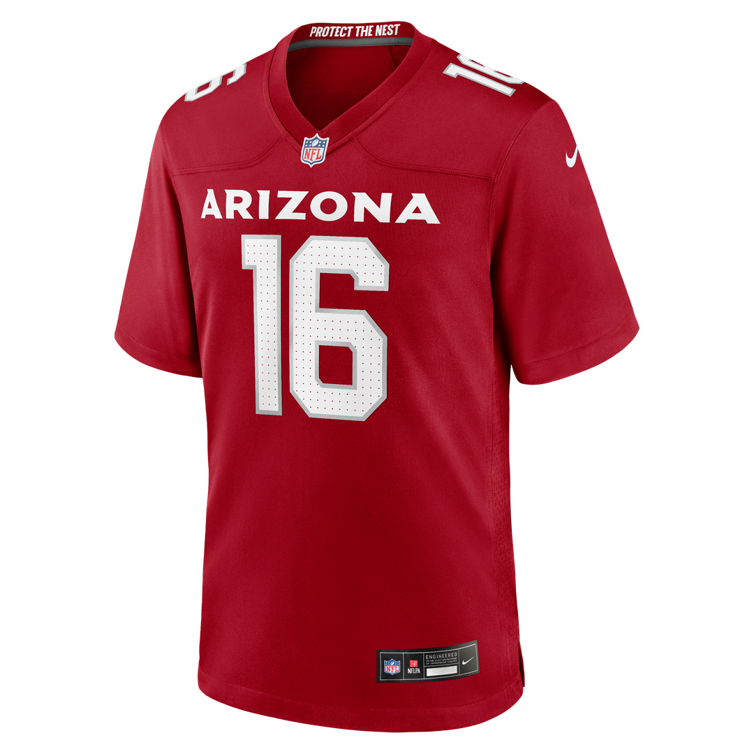 Max Melton Arizona Cardinals Cardinal Team Game Jersey