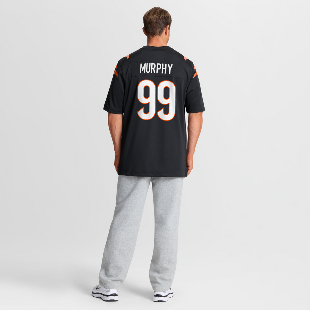 Myles Murphy Cincinnati Bengals Black Game Jersey