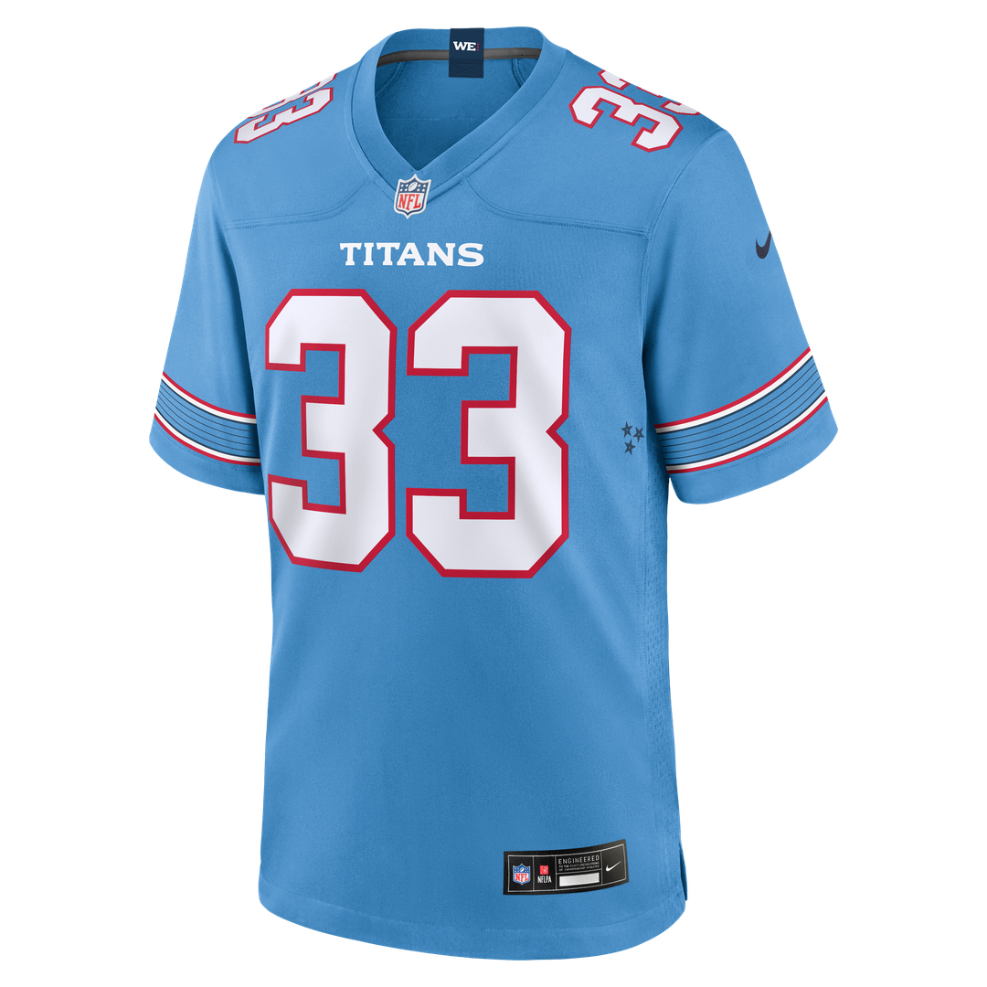 Cedric Gray Tennessee Titans Light Blue Game Jersey