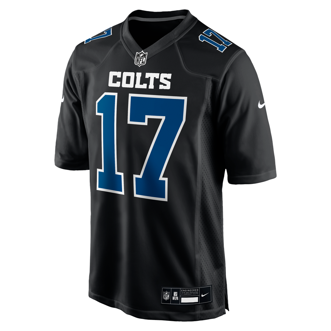 Daniel Jones Indianapolis Colts Carbon Black Fashion Game Jersey