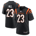 Daxton Hill Cincinnati Bengals Black Player Game Jersey