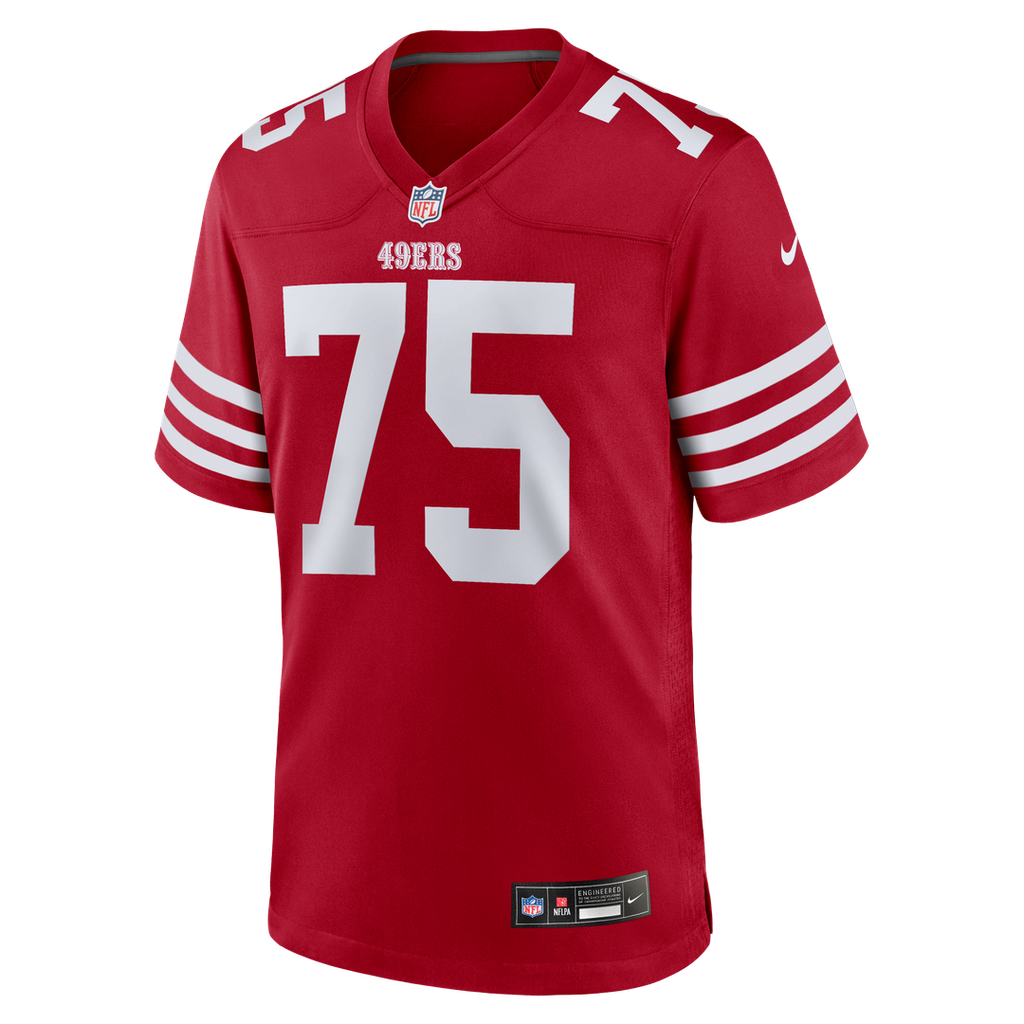 Connor Colby San Francisco 49ers Scarlet Team Game Jersey
