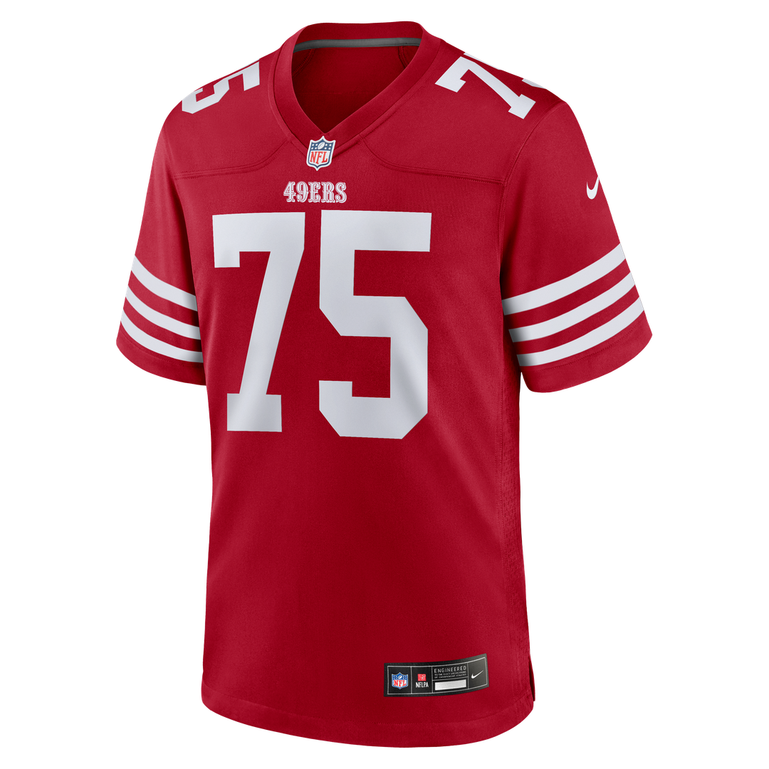 Connor Colby San Francisco 49ers Scarlet Team Game Jersey
