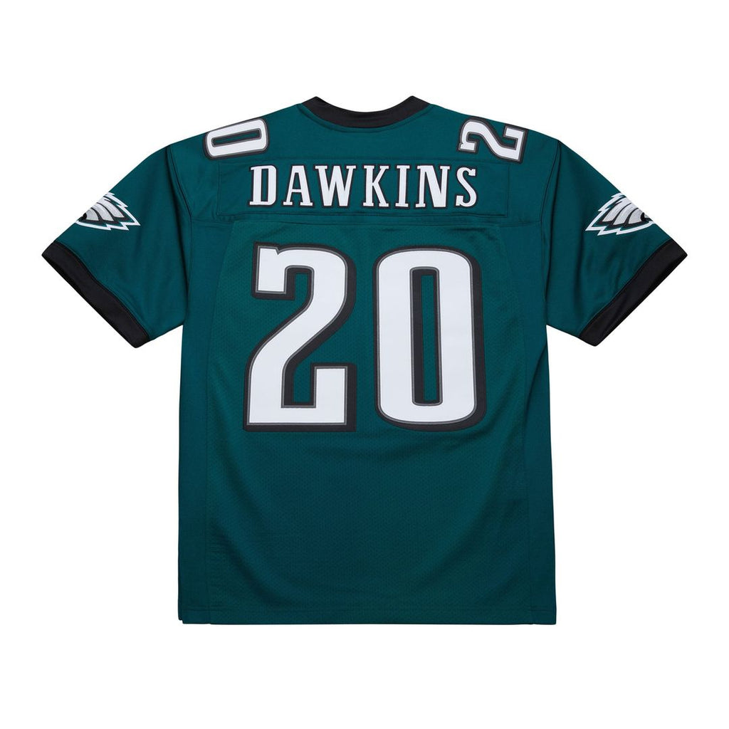 Brian Dawkins Philadelphia Eagles Green 2007 Authentic Throwback Retired Player Jersey