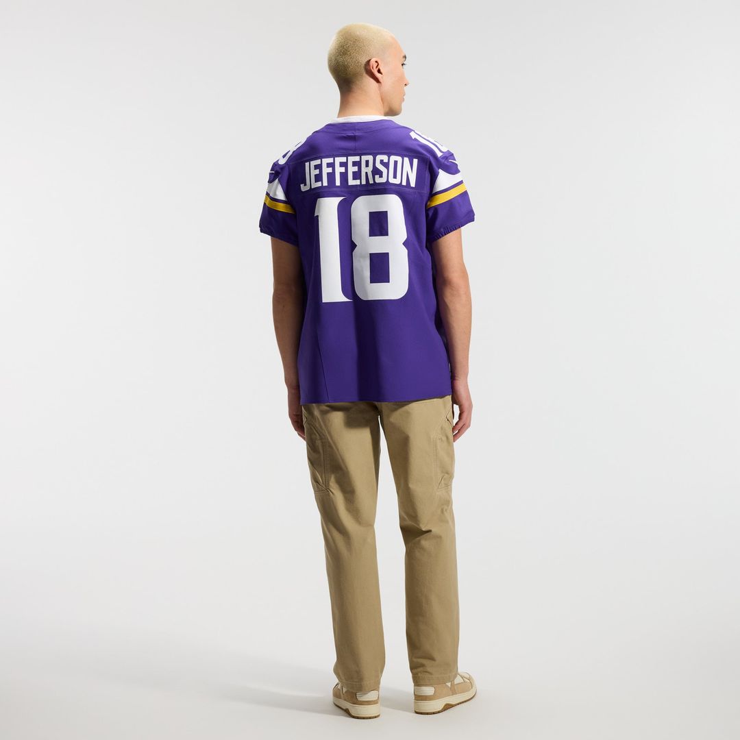 Justin Jefferson Minnesota Vikings Purple Team Vapor F.U.S.E. Elite Jersey