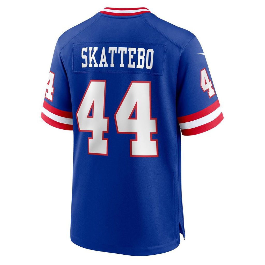 Cam Skattebo New York Giants Royal Alternate 2 Legacy Game Jersey