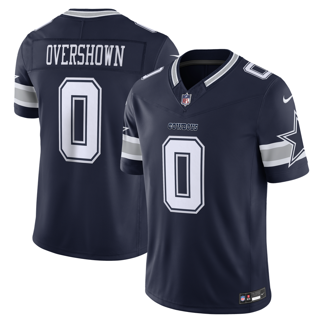 DeMarvion Overshown Dallas Cowboys Navy Team Vapor F.U.S.E. Stitched Limited Jersey