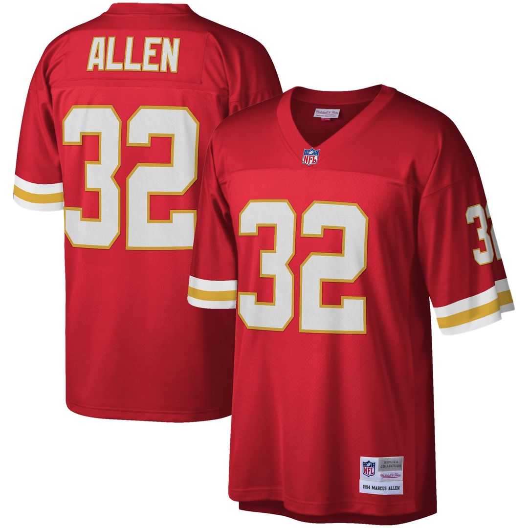 Marcus Allen Kansas City Chiefs Red Legacy Replica Jersey