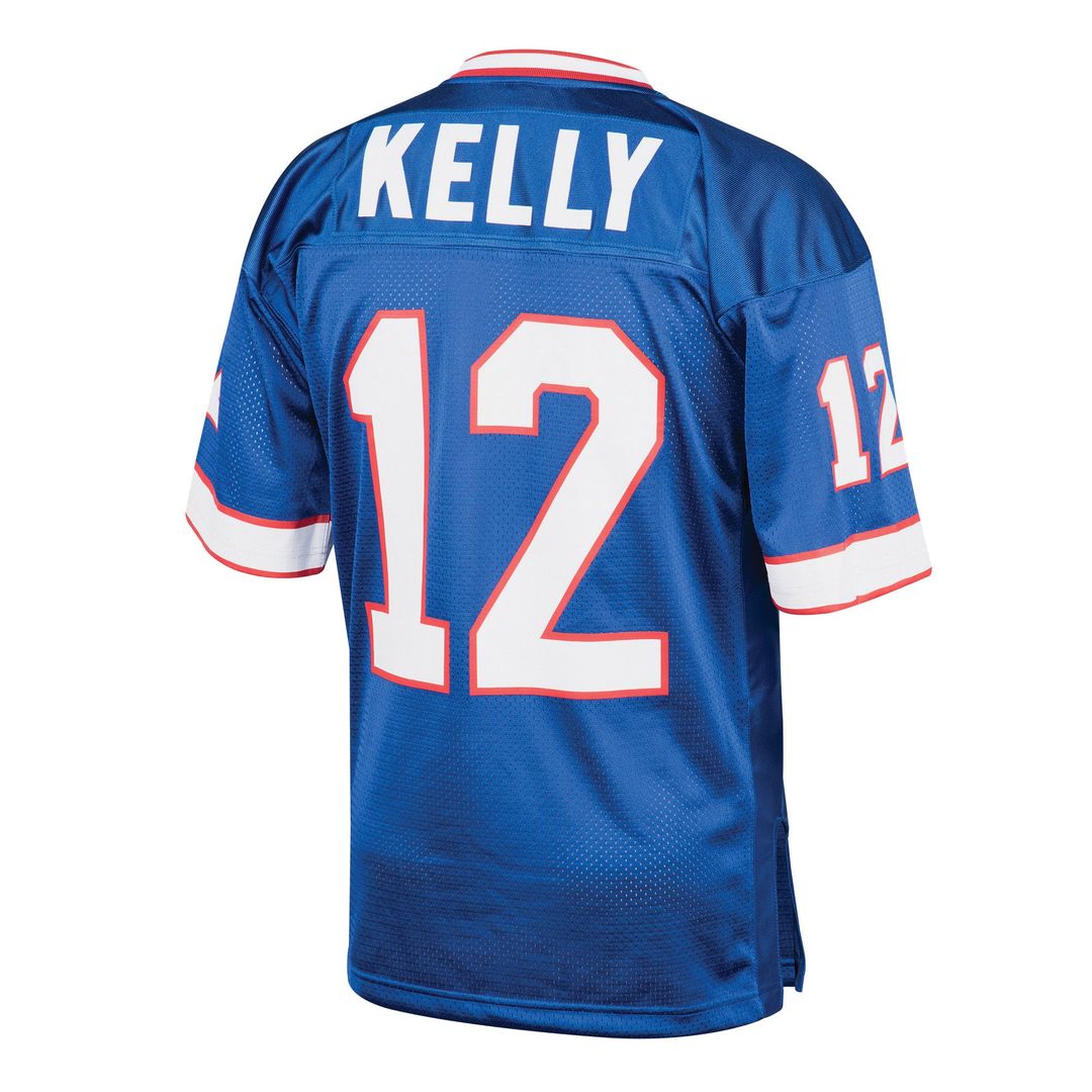 Jim Kelly Buffalo Bills 1994 Royal Authentic Throwback Retired Player Jersey