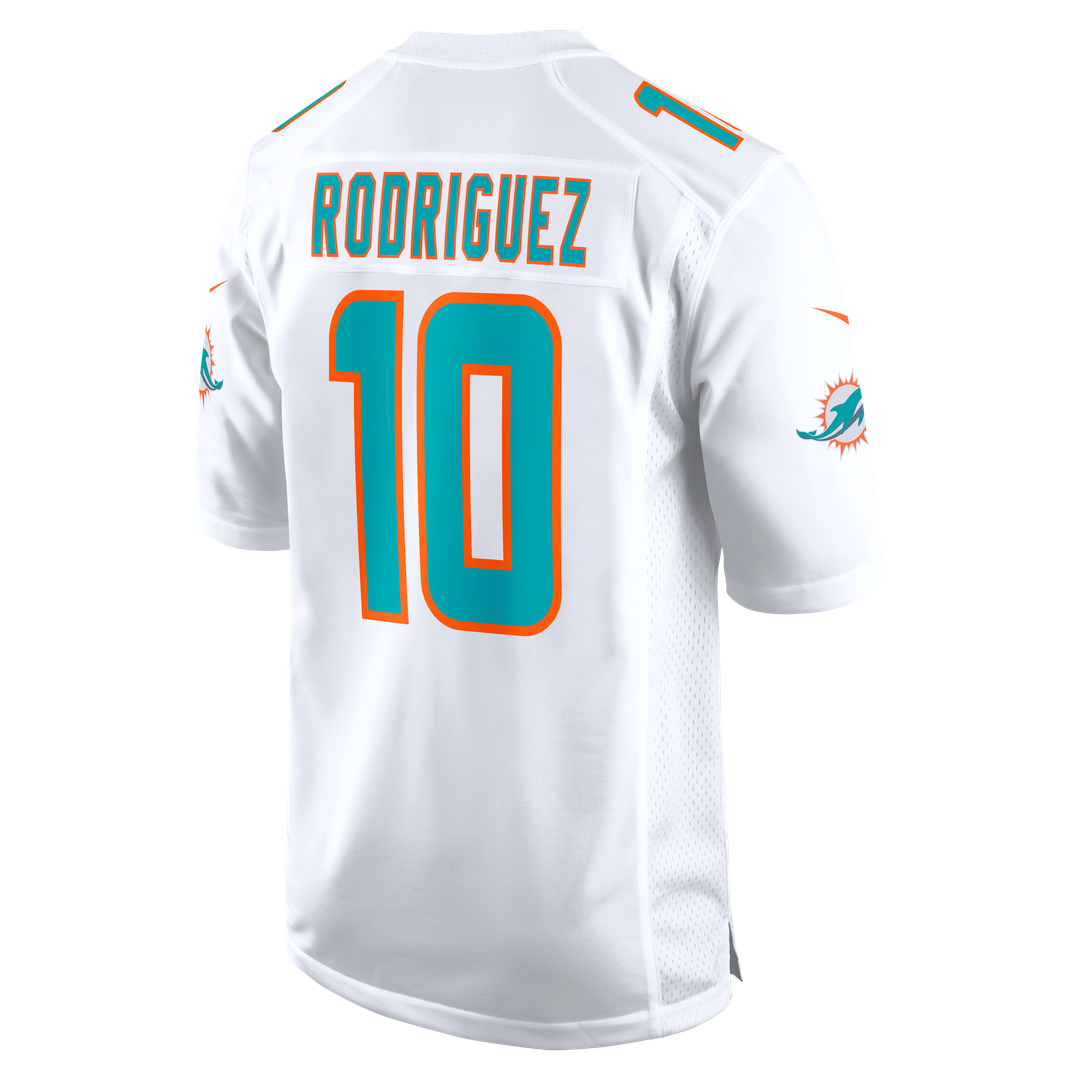 Jacob Rodriguez Miami Dolphins White Game Jersey