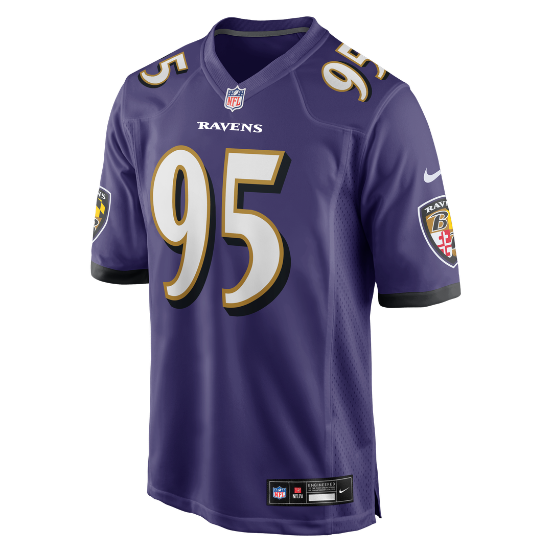 Tavius Robinson Baltimore Ravens Purple Team Game Jersey