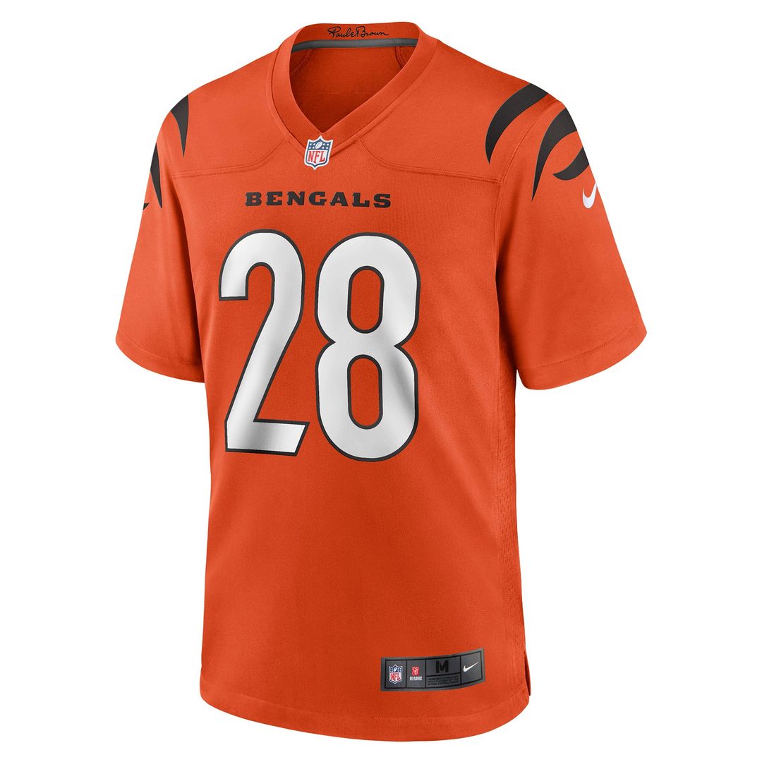Corey Dillon Cincinnati Bengals Orange Retired Player Alternate Game Jersey