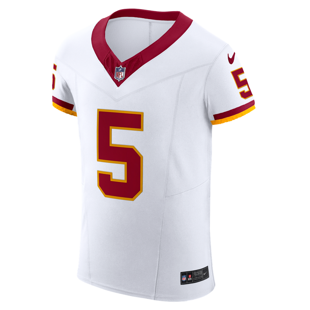 Washington Commanders Jayden Daniels White Alternate 2 Super Bowl Era Vapor F.U.S.E. Elite Jersey