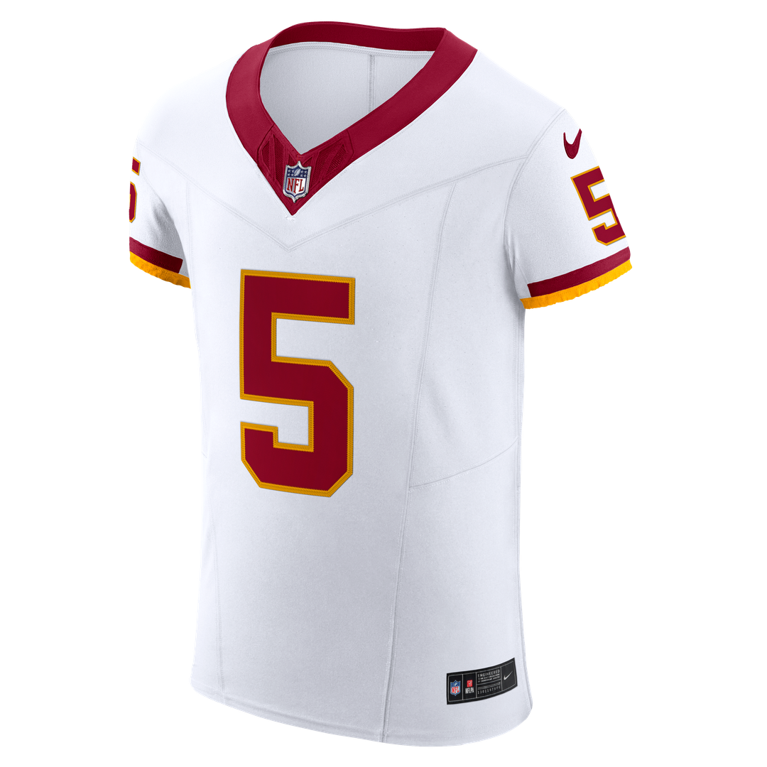 Washington Commanders Jayden Daniels White Alternate 2 Super Bowl Era Vapor F.U.S.E. Elite Jersey