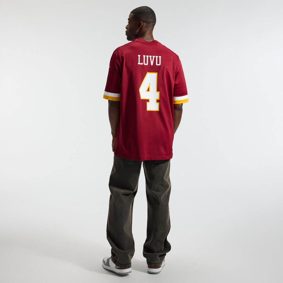 Frankie Luvu Washington Commanders Black Hail Raiser Alternate Game Jersey