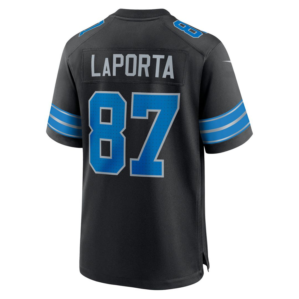 Sam LaPorta Detroit Lions Blue Game Jersey