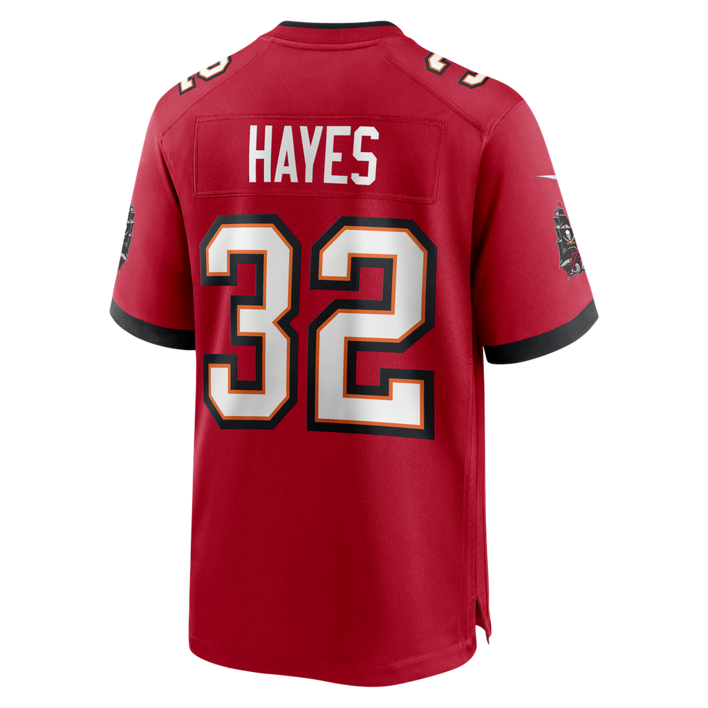 Josh Hayes Tampa Bay Buccaneers Red Game Jersey