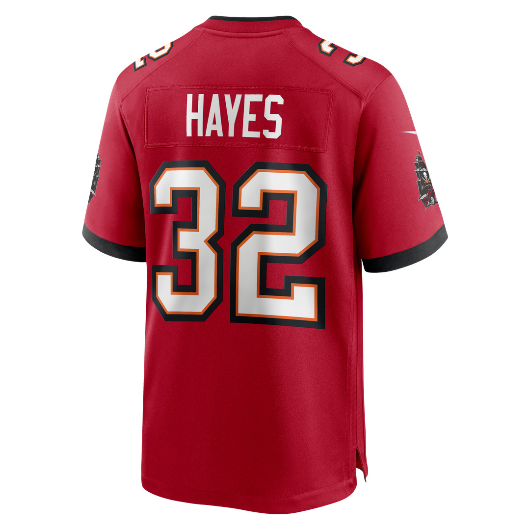 Josh Hayes Tampa Bay Buccaneers Red Game Jersey