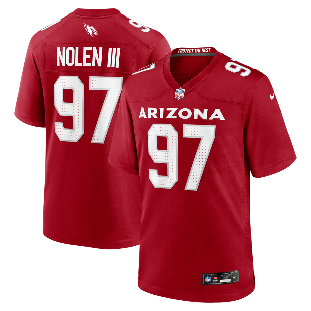 Walter Nolen Arizona Cardinals Cardinal Game Player Jersey