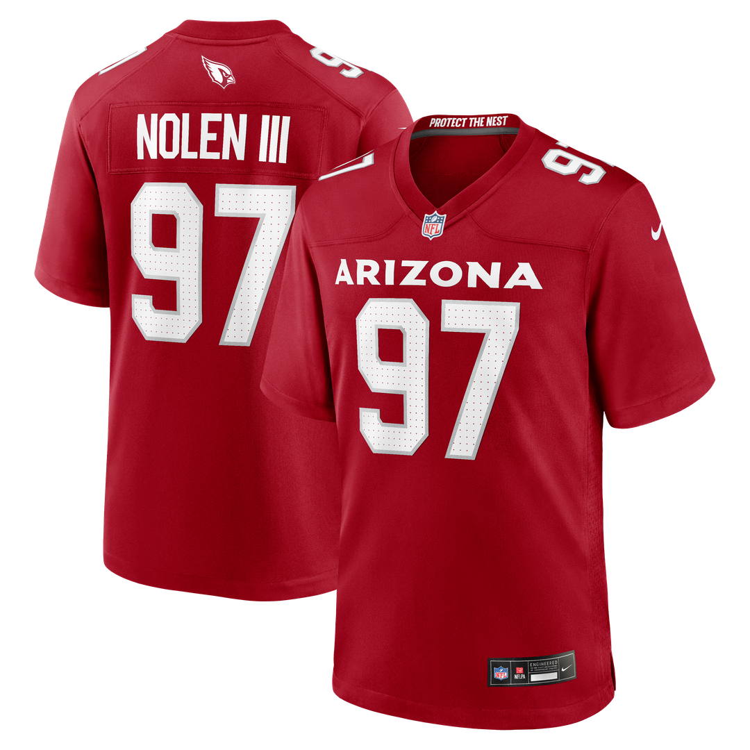 Walter Nolen Arizona Cardinals Cardinal Game Player Jersey