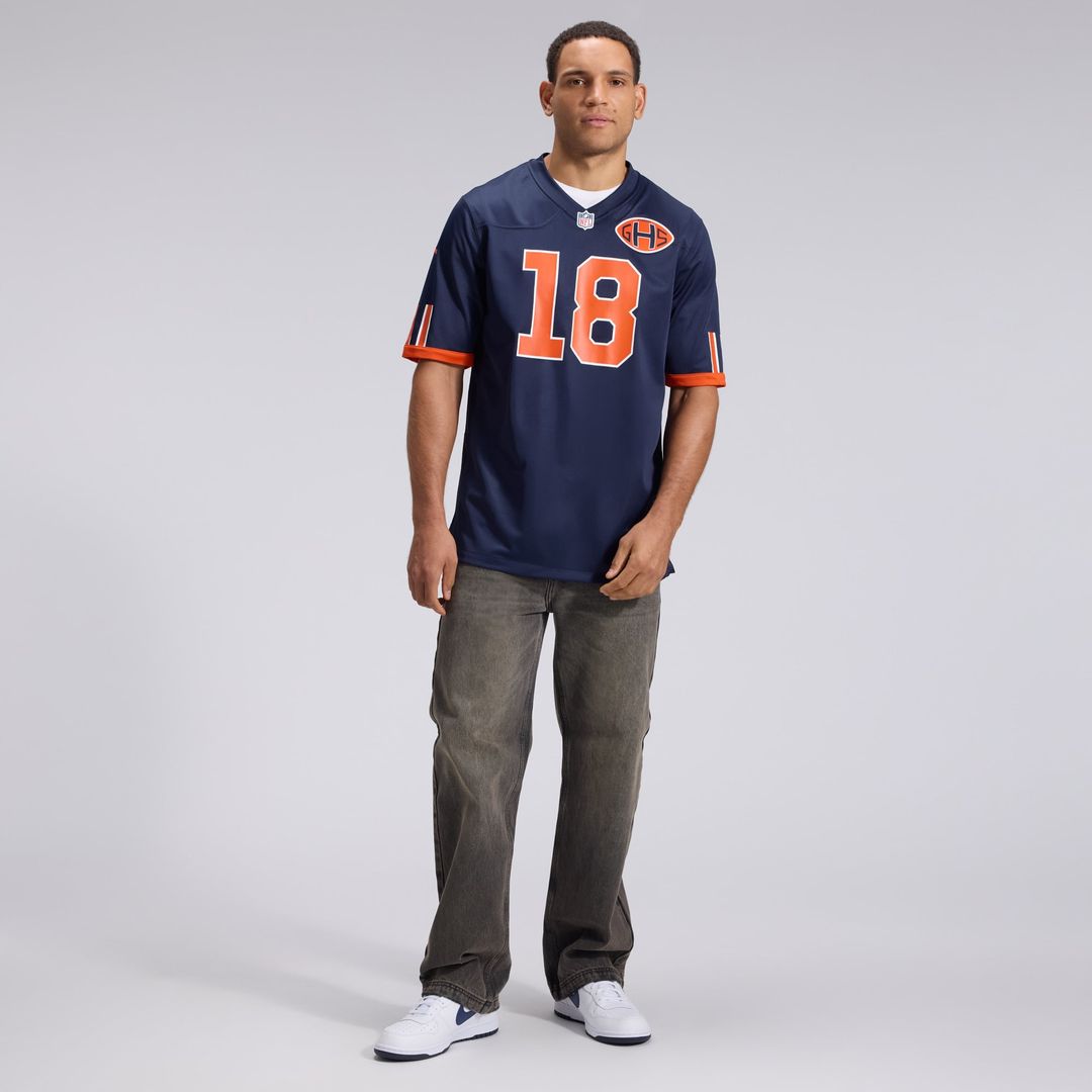 Caleb Williams Chicago Bears Navy 2026 Rivalries Collection Game Jersey