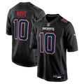 Drake Maye New England Patriots Carbon Black Game Jersey