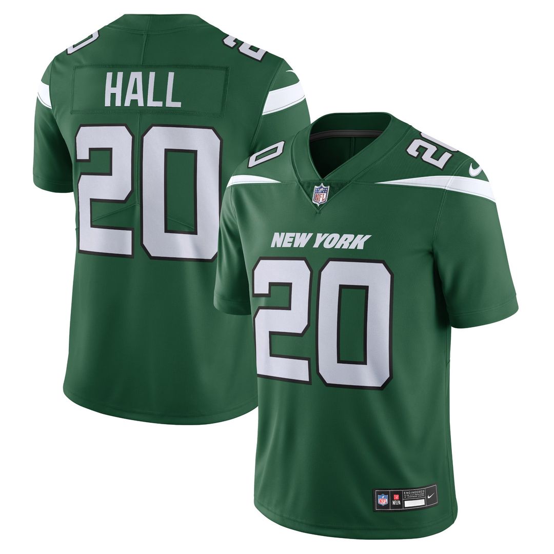 Breece Hall New York Jets Gotham Green Vapor Untouchable Limited Jersey