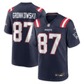 Rob Gronkowski New England Patriots Navy Team Retired Player Game Jersey