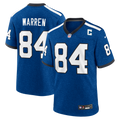 Tyler Warren Indianapolis Colts Heather Royal Alternate 2 Indiana Nights Game Jersey