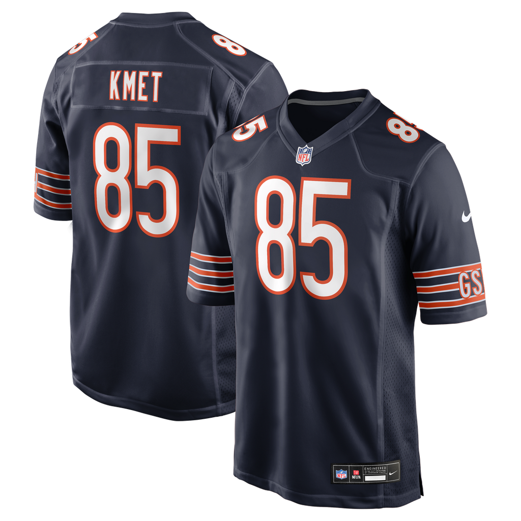 Cole Kmet Chicago Bears Navy Player Game Jersey