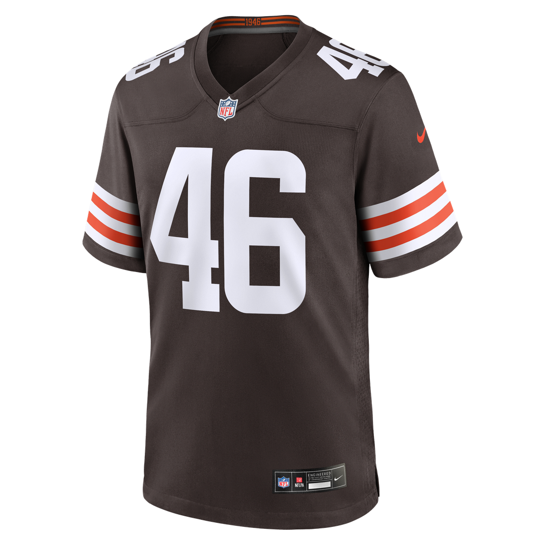 Don Fleming Cleveland Browns Brown Retired Player Jersey