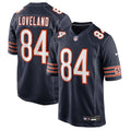 Colston Loveland Chicago Bears Navy Team Game Jersey