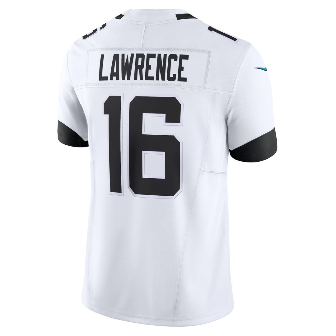 Trevor Lawrence Jacksonville Jaguars White Vapor F.U.S.E. Limited Jersey