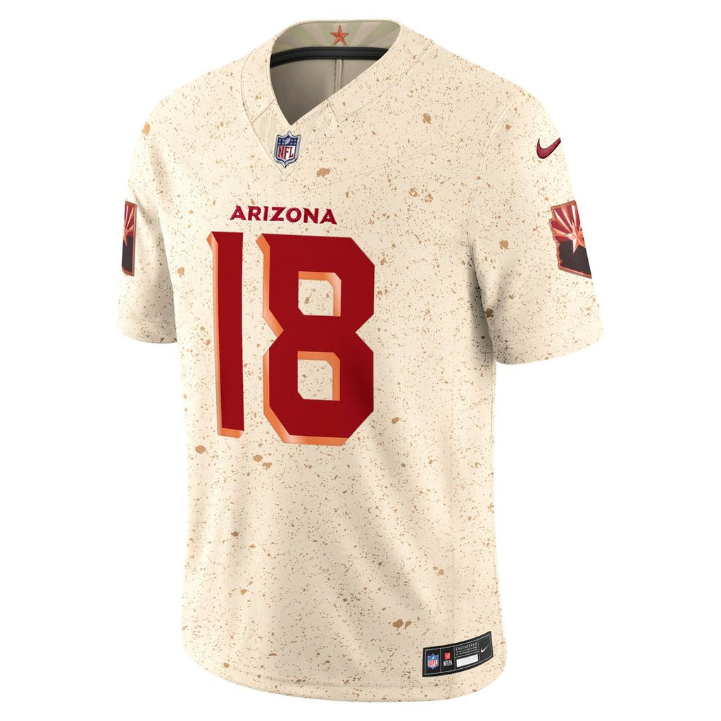 Marvin Harrison Jr. Arizona Cardinals Natural Rivalries Collection Stitched Limited Jersey