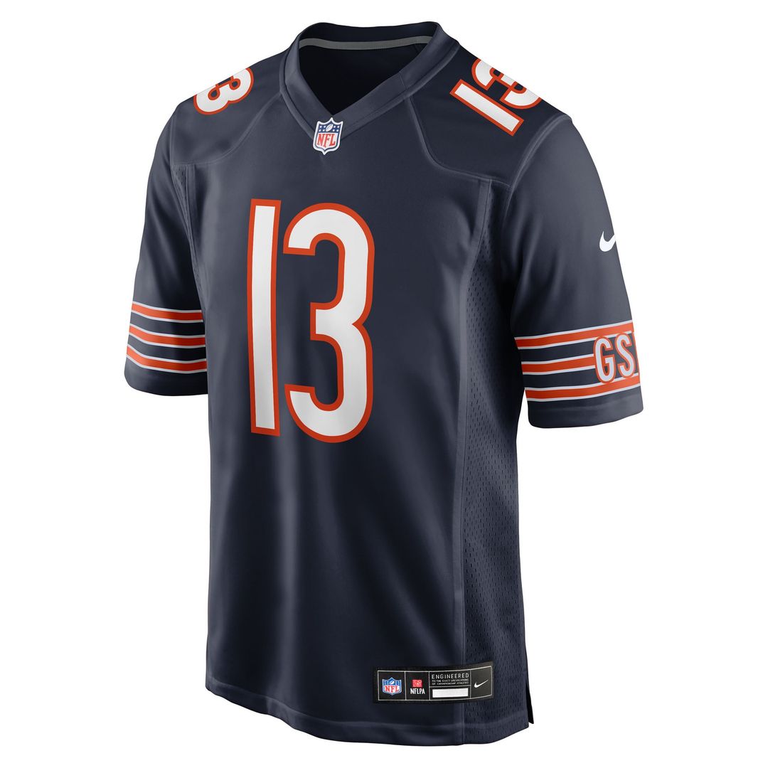 Maurice Alexander Chicago Bears Navy Team Game Jersey