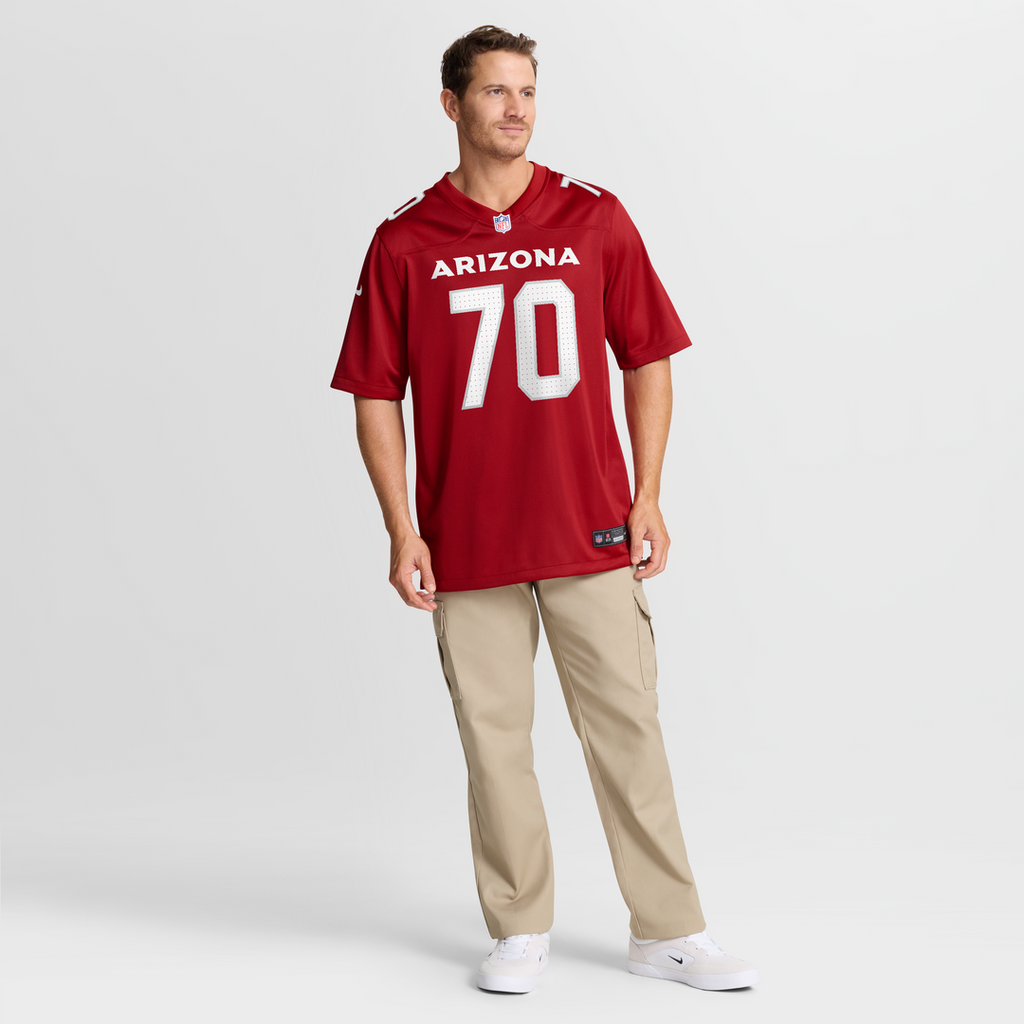 Paris Johnson Jr. Arizona Cardinals Cardinal Game Jersey