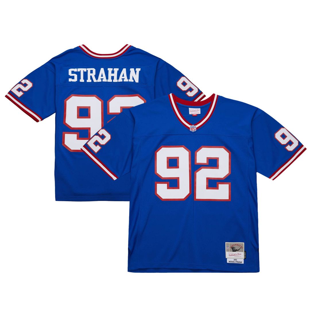Michael Strahan New York Giants Royal 1993 Legacy Replica Jersey