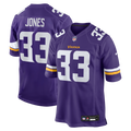 Aaron Jones Minnesota Vikings Purple Game Player Jersey