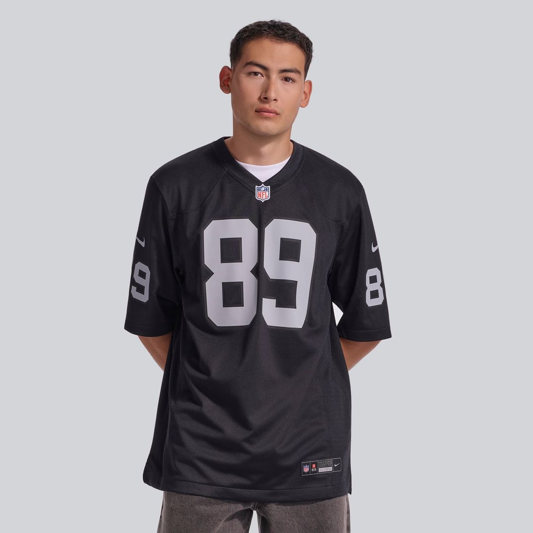 Brock Bowers Las Vegas Raiders Black Player Game Jersey