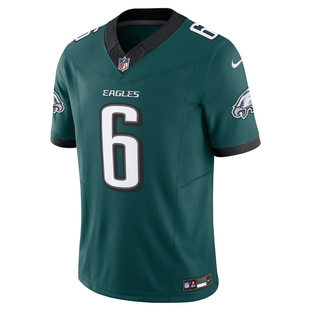 DeVonta Smith Philadelphia Eagles Midnight Green Vapor F.U.S.E. Limited Jersey