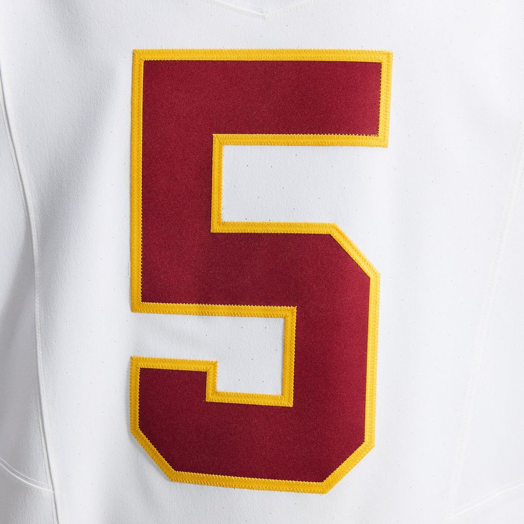 Washington Commanders Jayden Daniels White Alternate 2 Super Bowl Era Vapor F.U.S.E. Elite Jersey
