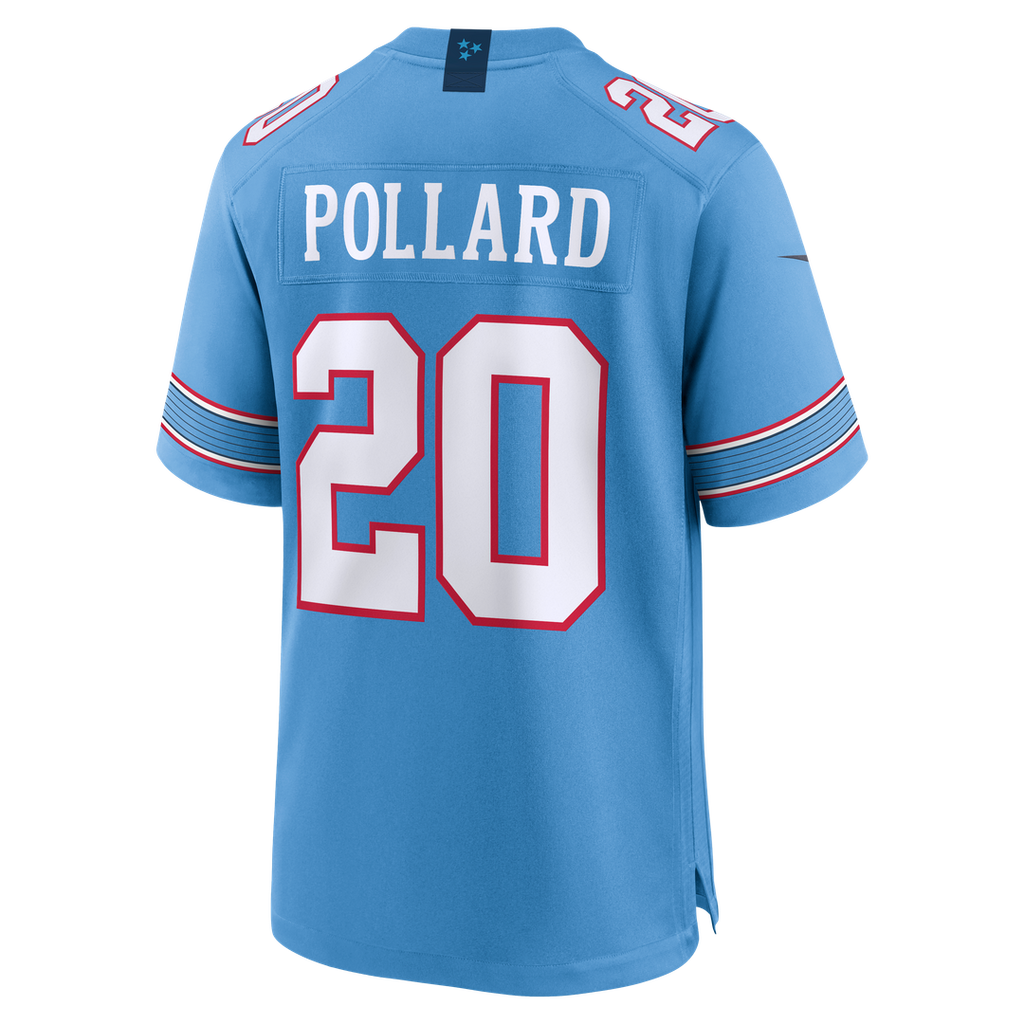 Tony Pollard Tennessee Titans Light Blue Game Jersey