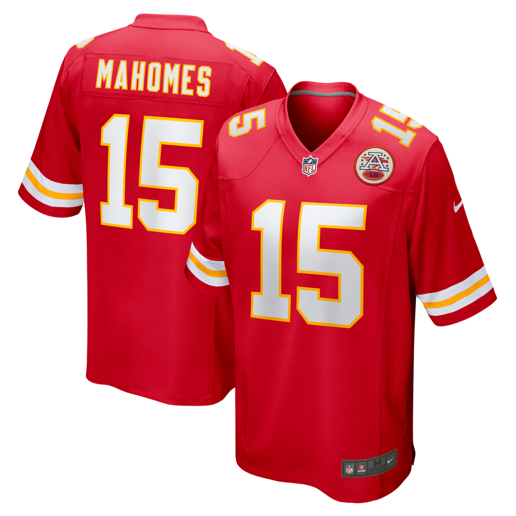 Patrick Mahomes Kansas City Chiefs Red Game Jersey