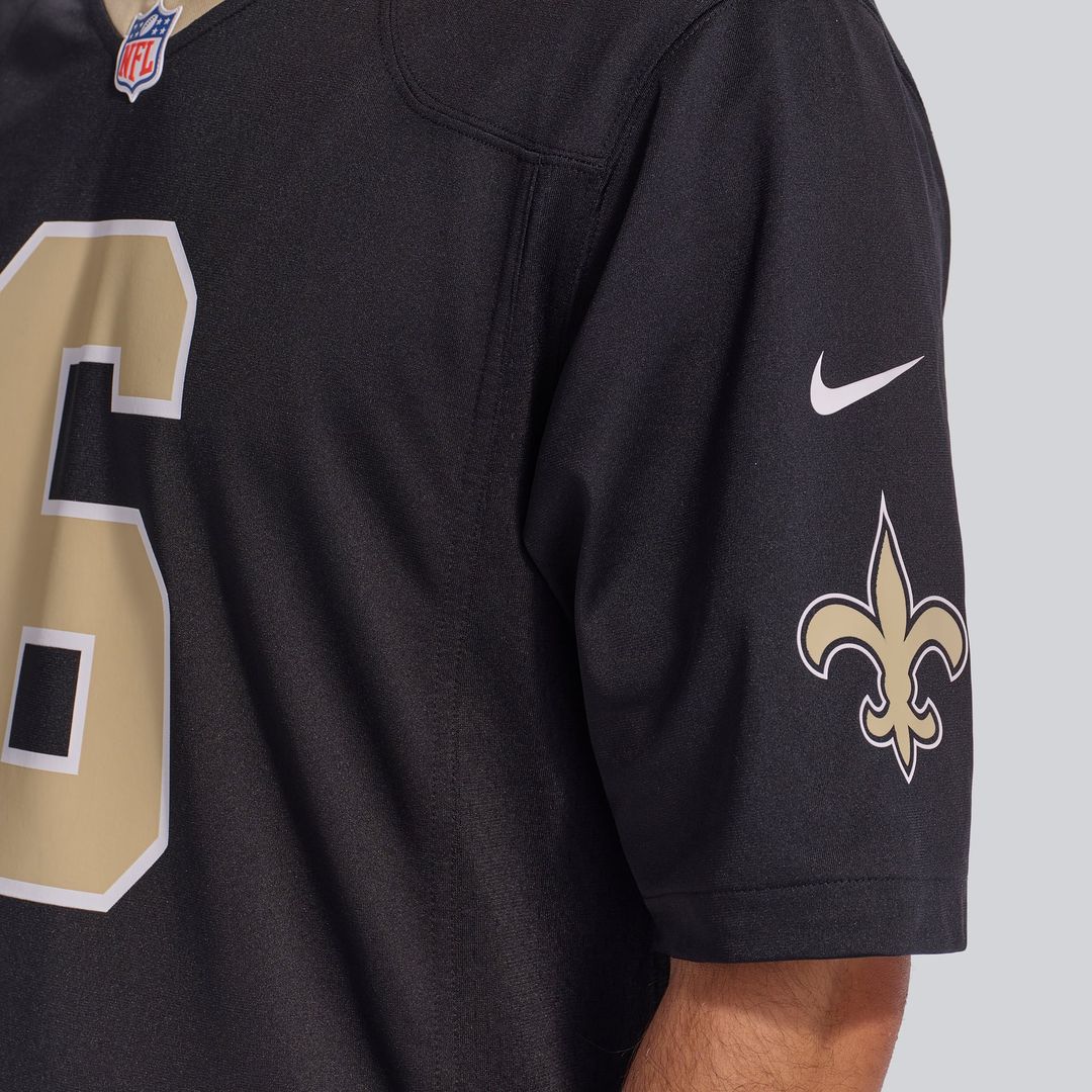Tyler Shough New Orleans Saints Gold Alternate Game Player Jersey