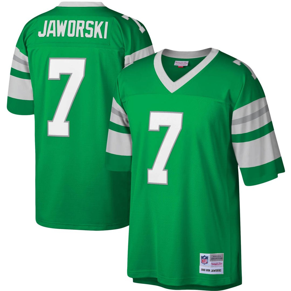 Ron Jaworski Philadelphia Eagles Kelly Green Legacy Replica Jersey