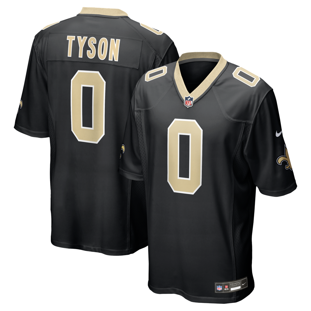 Jordyn Tyson New Orleans Saints Gold Alternate Game Jersey